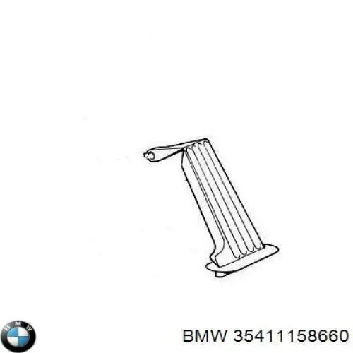 35411158660 BMW pedal de acelerador