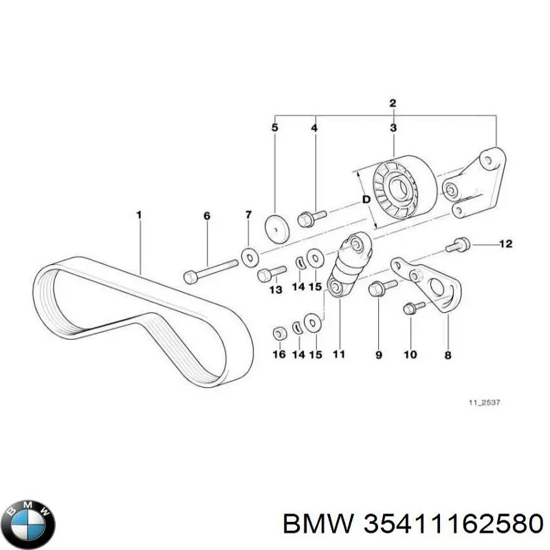 35411162580 BMW