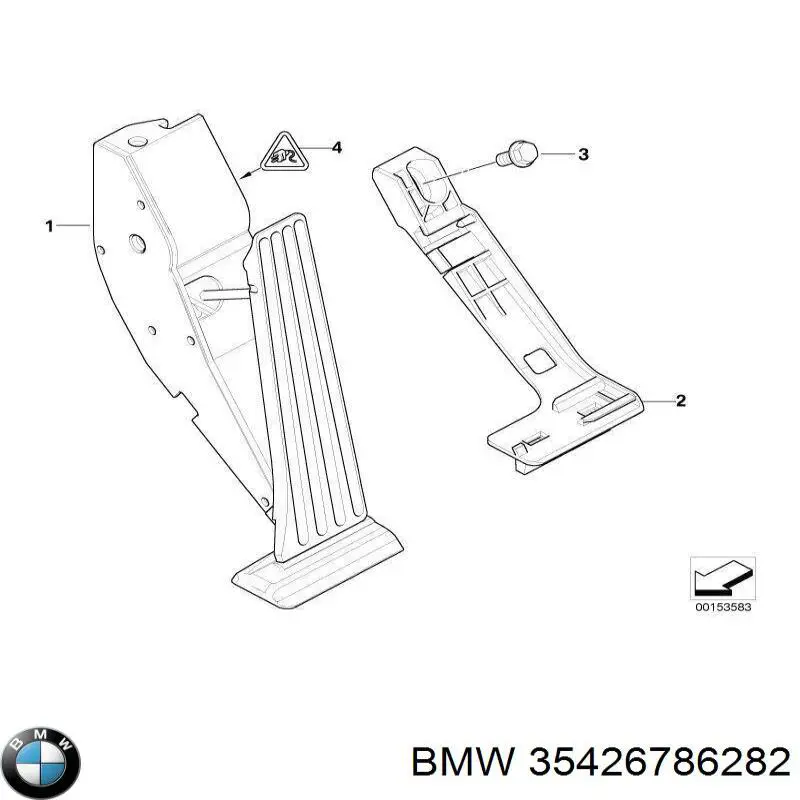 35406753094 BMW Pedal de aceleracion