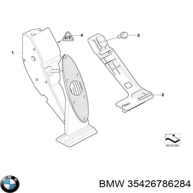 Potenciómetro pedal acelerador BMW 35211186726 precio, desde 53,72 EUR