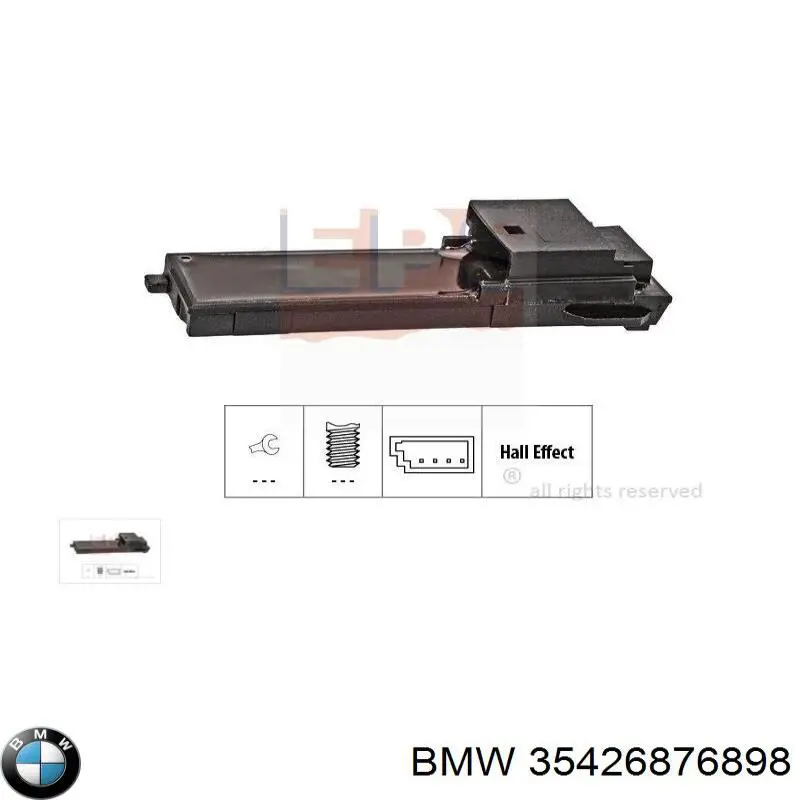 Comprar 35426876898 BMW Interruptor de embrague
