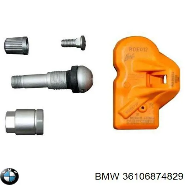 Sensor de presión de neumáticos 36106874829 BMW