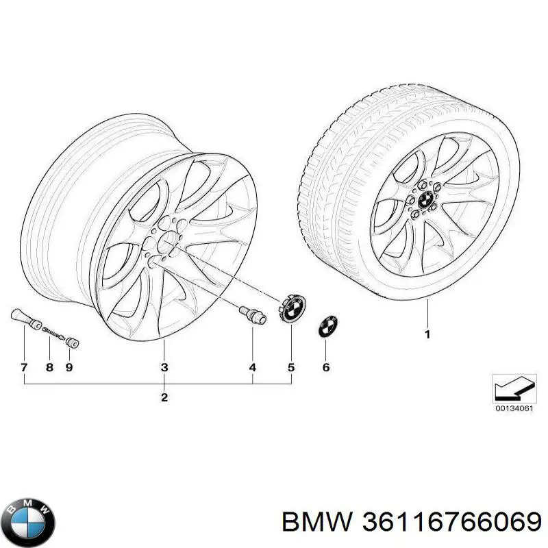 36116766069 BMW