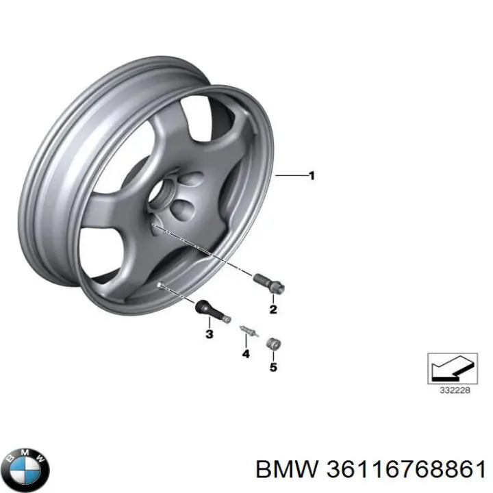 36116768861 BMW