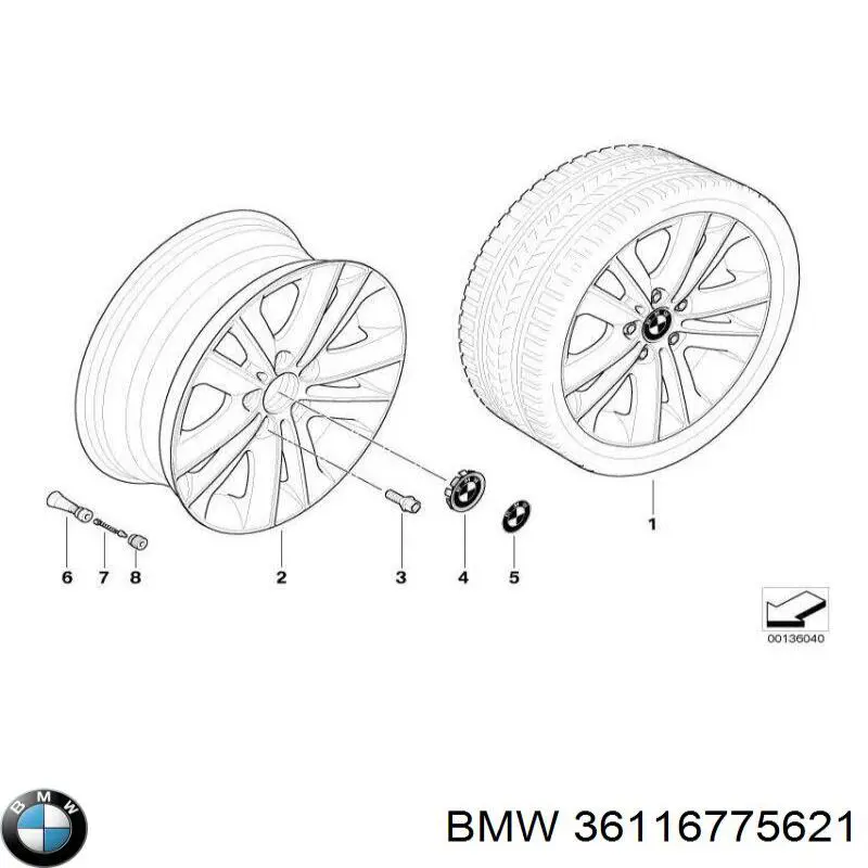  BMW 36116775621 precio, desde 230,87 EUR