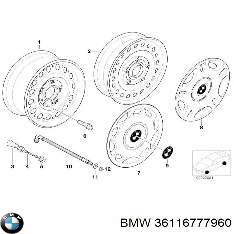  BMW 36116777960 precio, desde 190,21 EUR