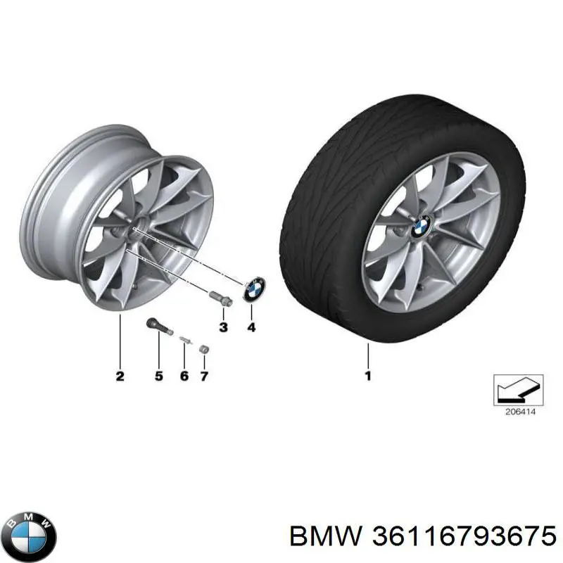 Rines BMW 36116793675 precio, desde 135,04 EUR