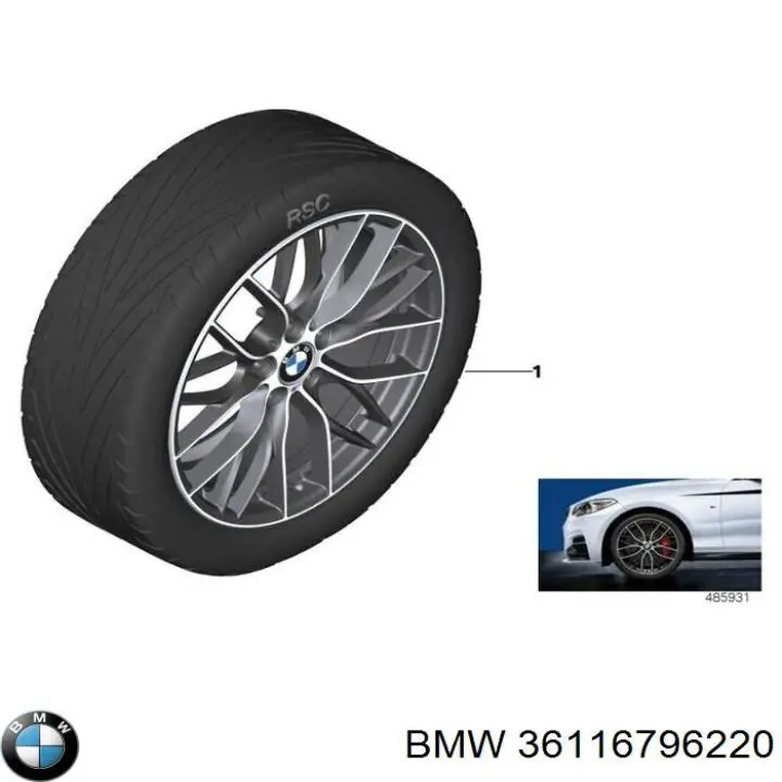 36116796220 BMW 
