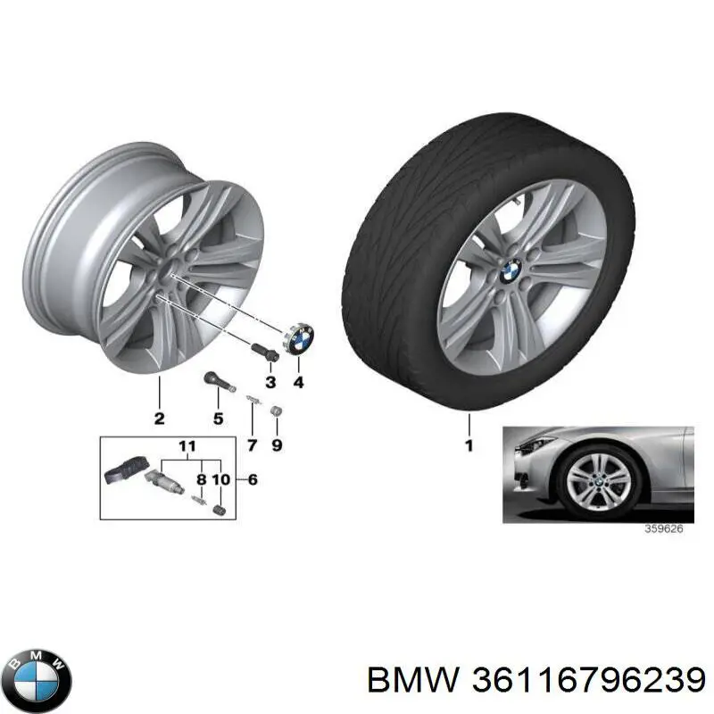 36116796239 BMW