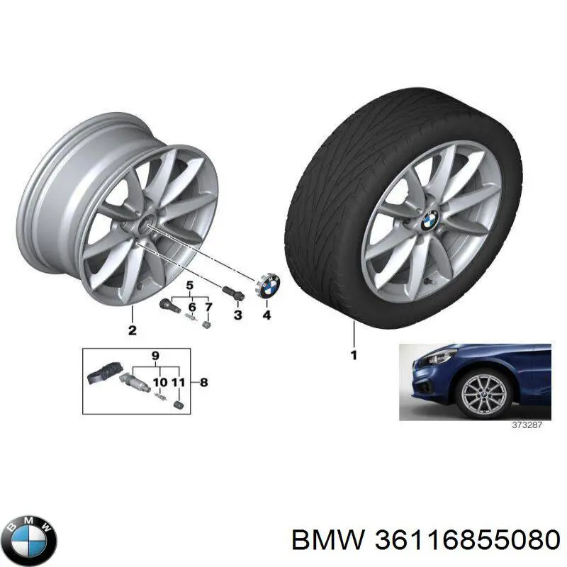  BMW 36116855080 precio, desde 270,07 EUR