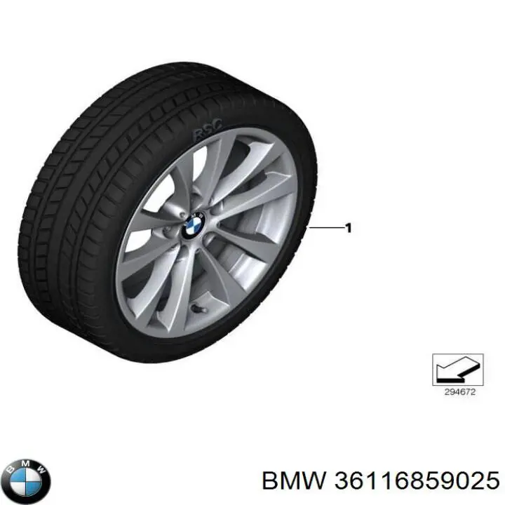 Comprar 36116859025 BMW Aros de rueda