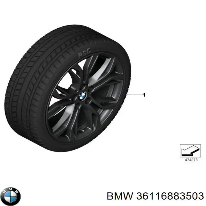 36116883503 BMW Aros