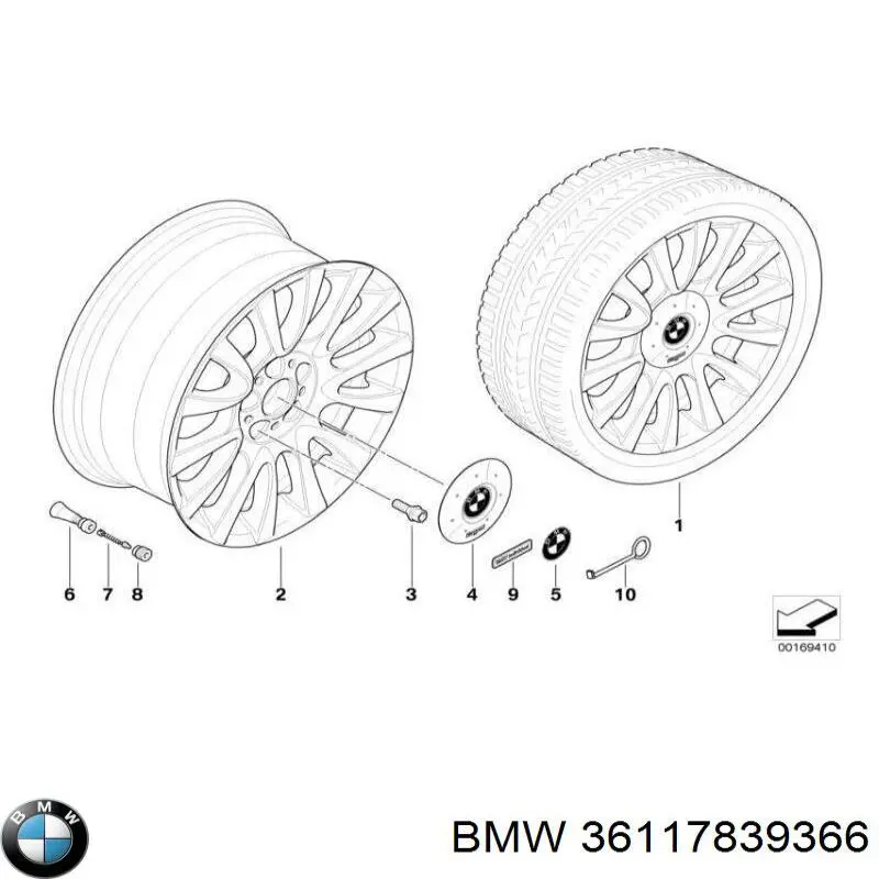 Rines BMW 36117839366 precio, desde 867,75 EUR