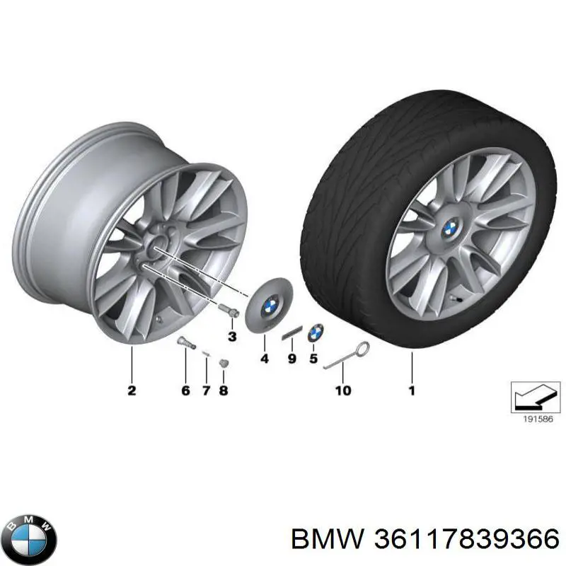 36117839366 BMW Aros