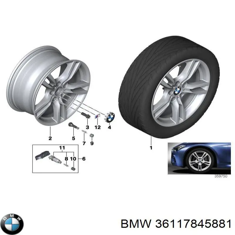 36117845881 BMW