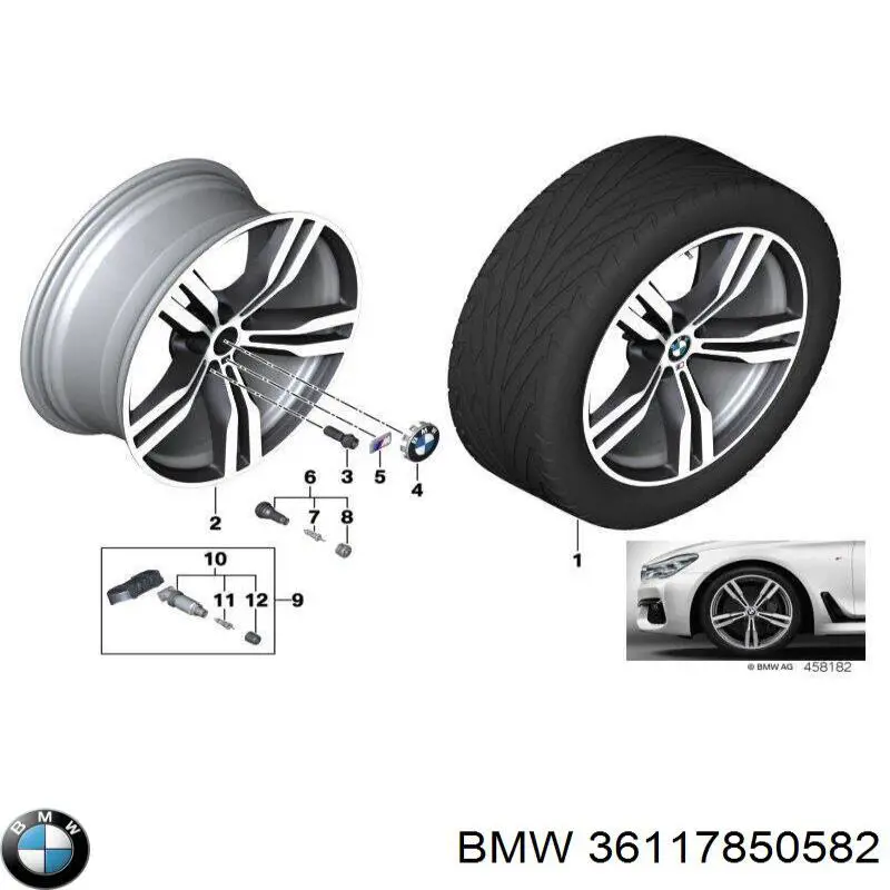 Comprar 36117850582 BMW Aros de rueda