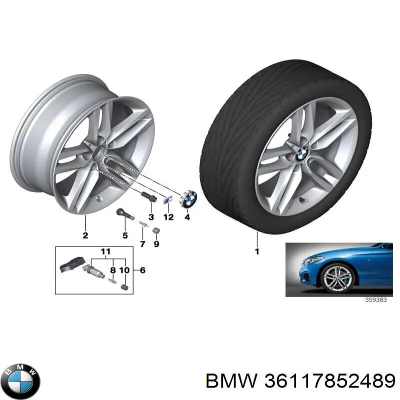  BMW 36117852489 precio, desde 540,38 EUR