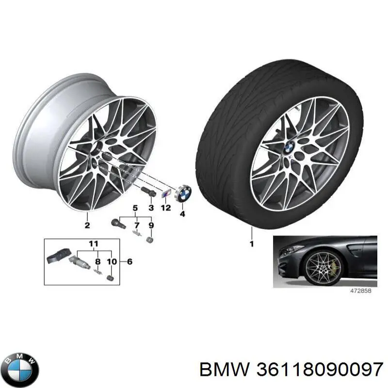 36118090097 BMW Aros