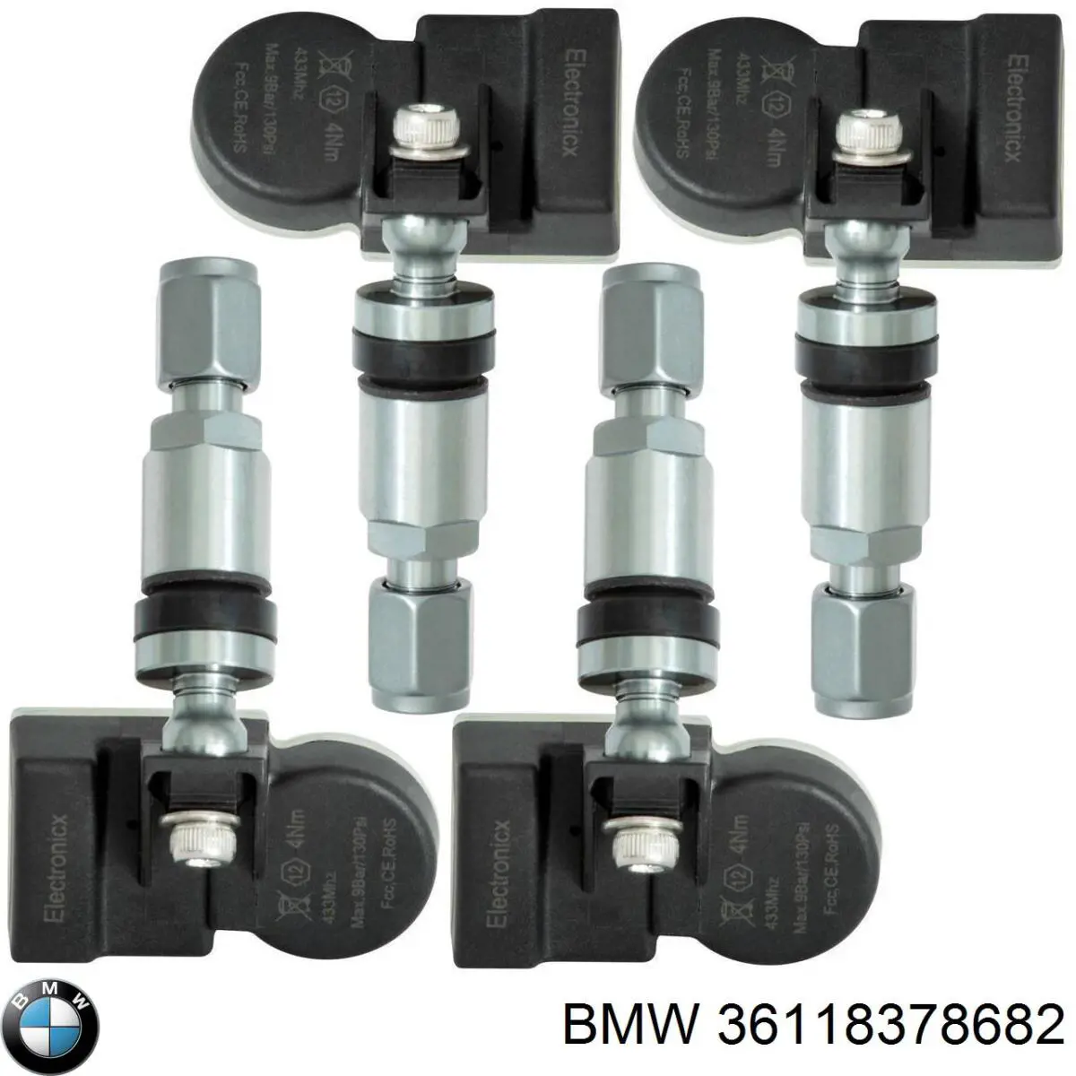 Sensor de presión de neumáticos 36118378682 BMW