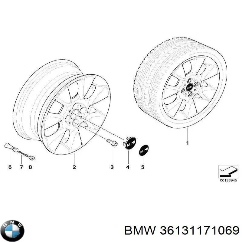 Comprar 36131171069 BMW 