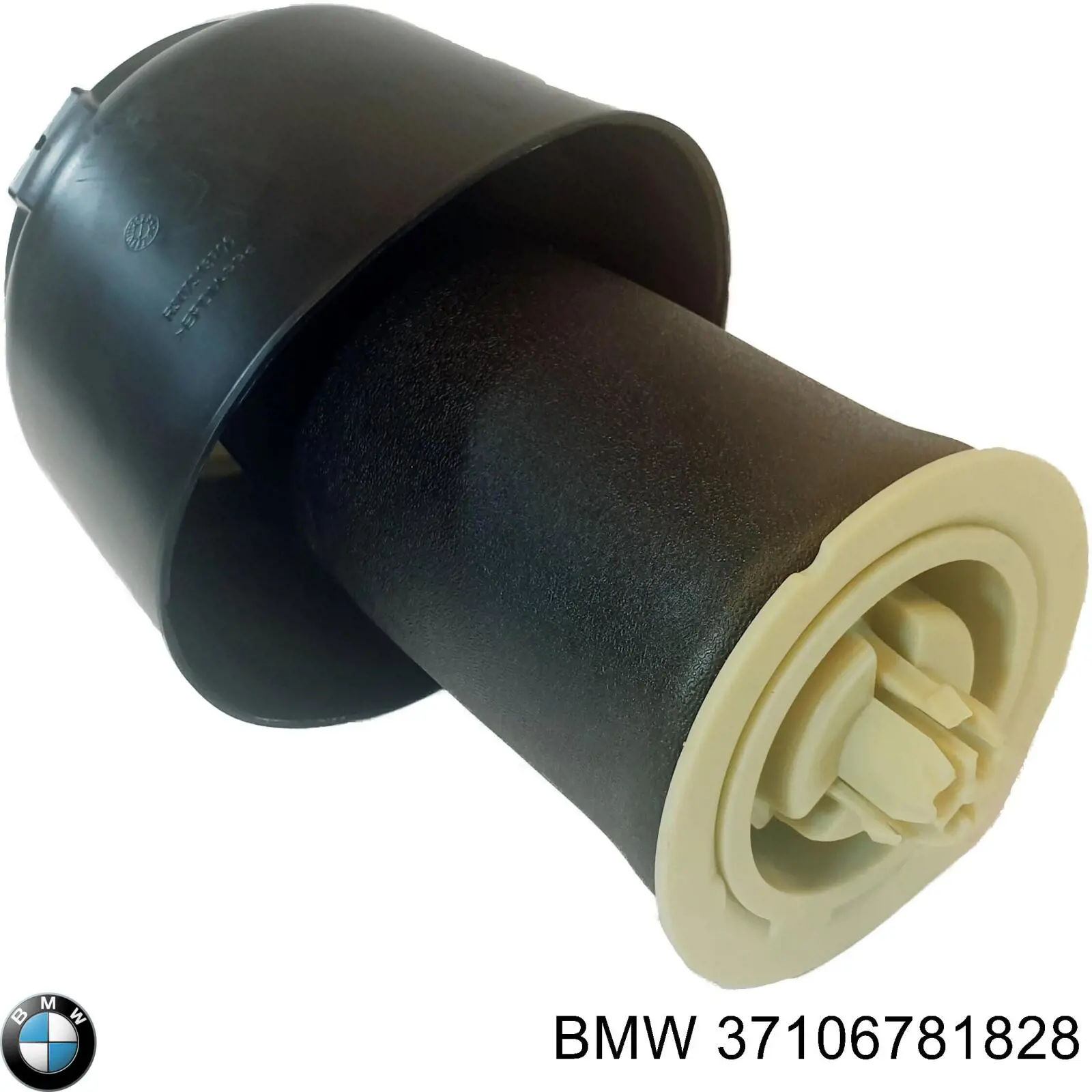 37106781828 BMW muelle neumático, suspensión, eje trasero