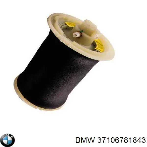 37106781843 BMW muelle neumático, suspensión, eje trasero