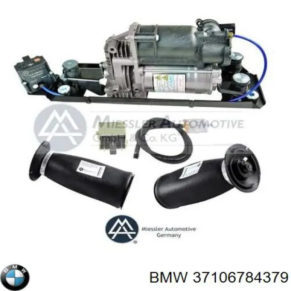Bolsa de aire del eje trasero 37106784379 BMW