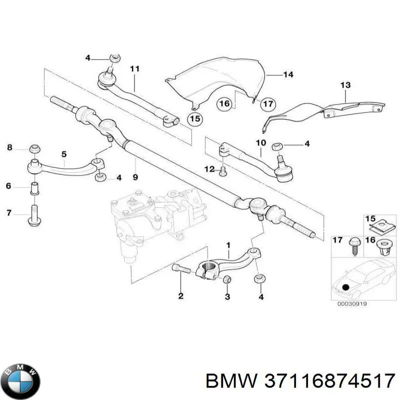 Amortiguador delantero izquierdo BMW 37116874517 precio, desde 687,33 EUR