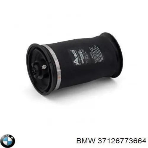 Bolsa de aire del eje trasero 37126773664 BMW