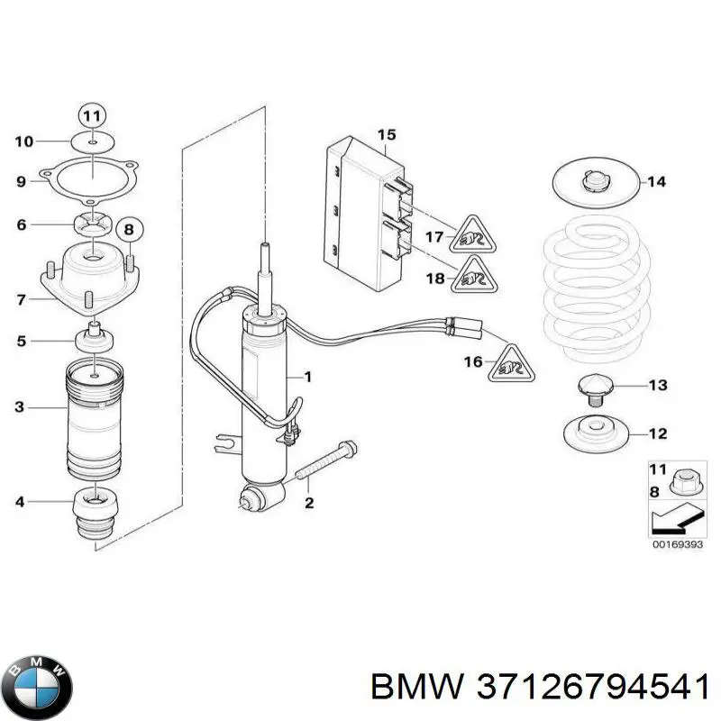 Amortiguador trasero izquierdo Sachs 319115 precio, desde 319,37 EUR