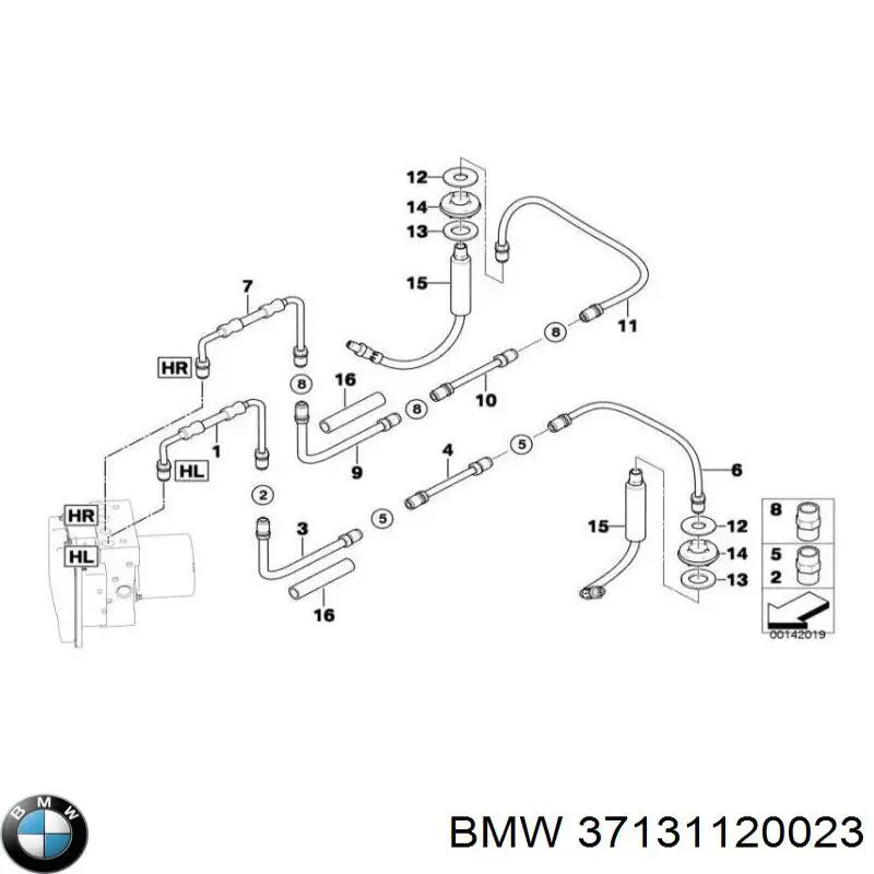 Guardapolvo del amortiguador trasero BMW 37131120023 precio, desde 13,90 EUR