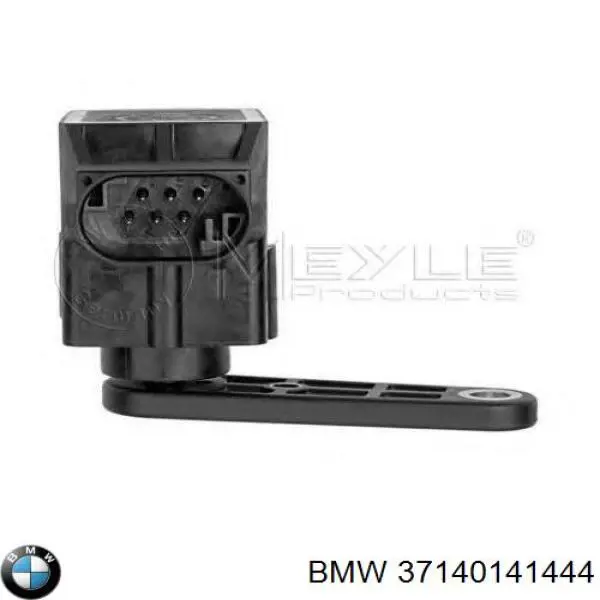 37140141444 BMW sensor, nivel de suspensión neumática, delantero derecho