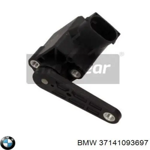 Sensor de nivel de carrocería delantero derecho 37141093697 BMW