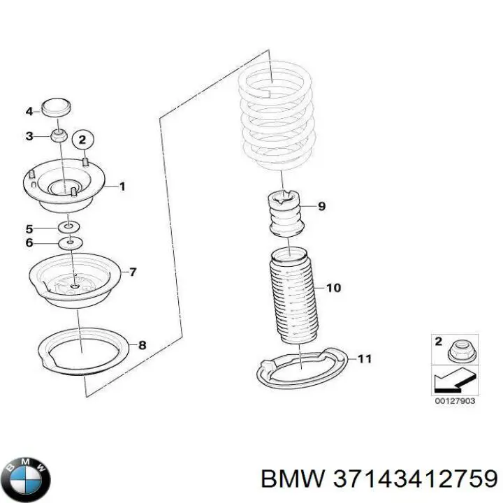 Barra delantera del sensor de nivel de carrocería BMW 37143412759 precio, desde 21,44 EUR