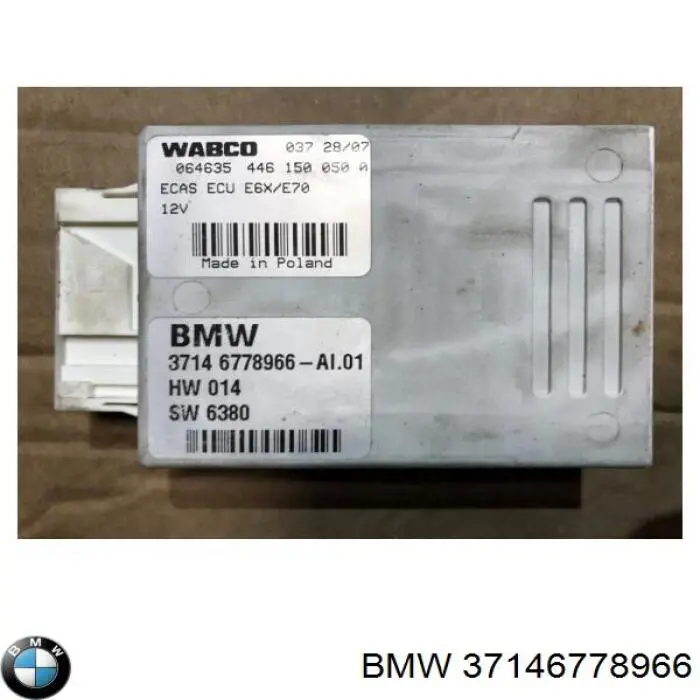 Comprar 37146778966 BMW Módulo de suspensión neumática