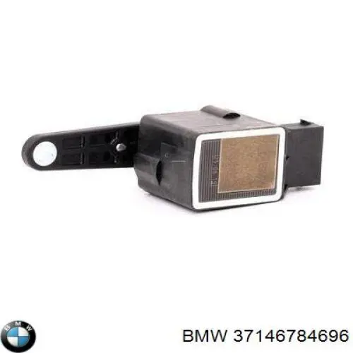 37146784696 BMW sensor, nivel de suspensión neumática, delantero derecho