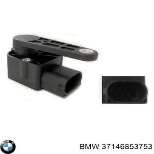 Sensor de nivel de carrocería trasero BMW 37146853753