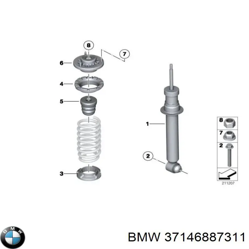 Comprar 37146887311 BMW 