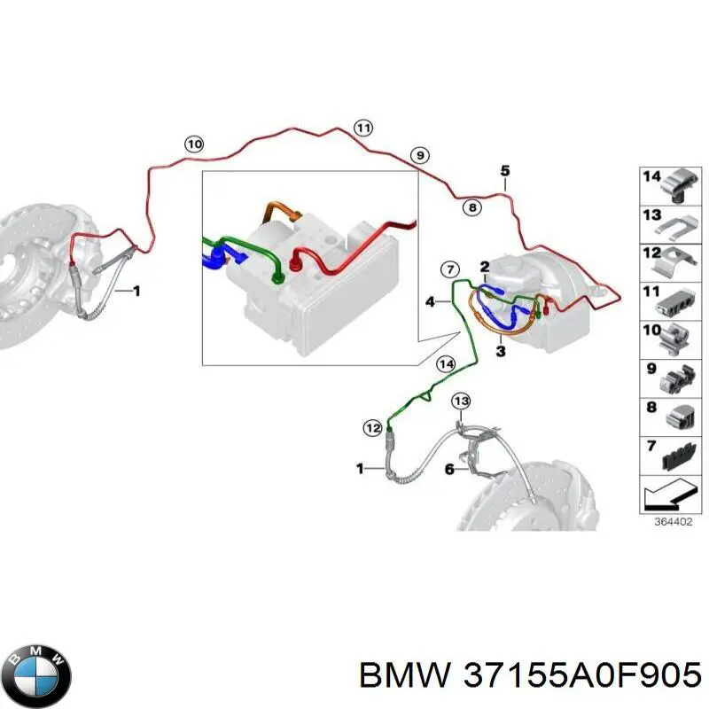 Comprar 37155A0F905 BMW 
