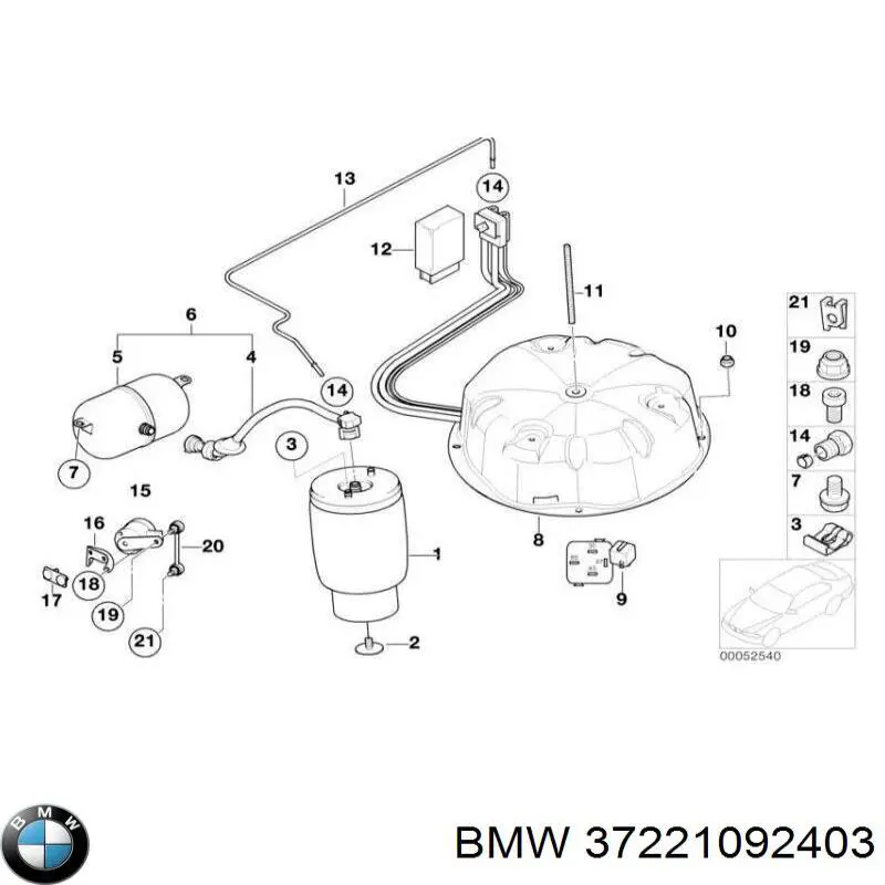  BMW 37221092403