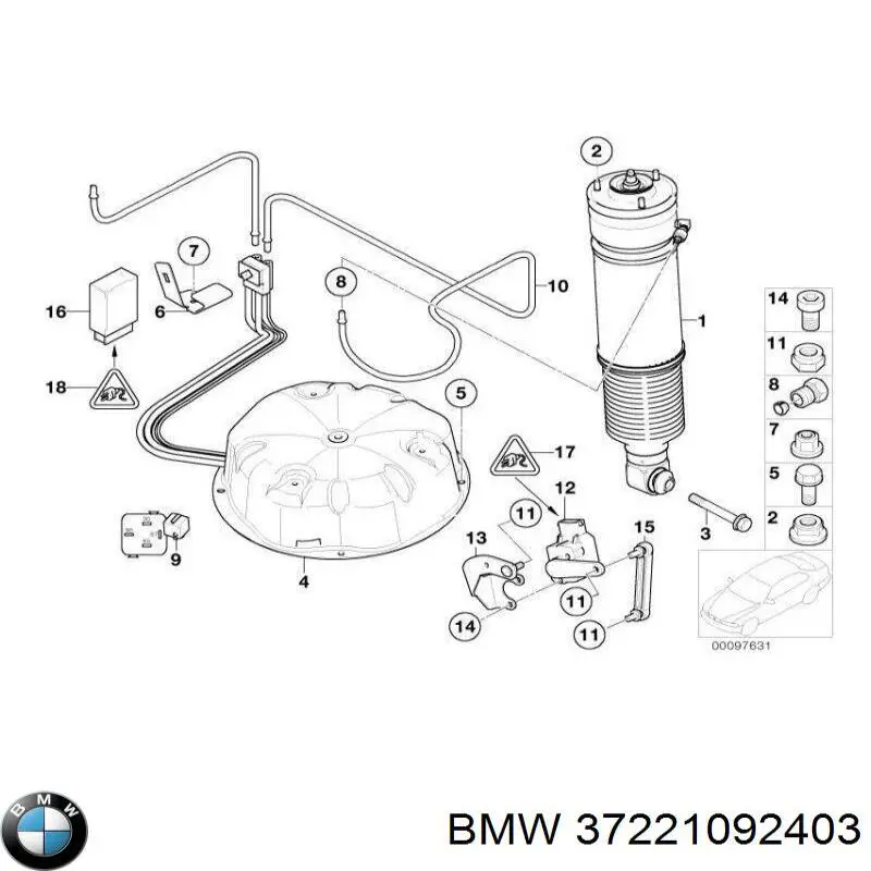  BMW 37221092403 precio, desde 7,62 EUR