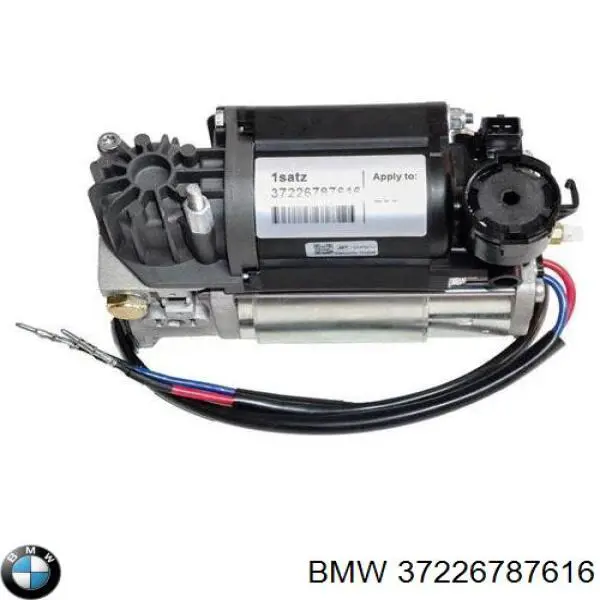 Compresor de suspensión neumática 37226787616 BMW