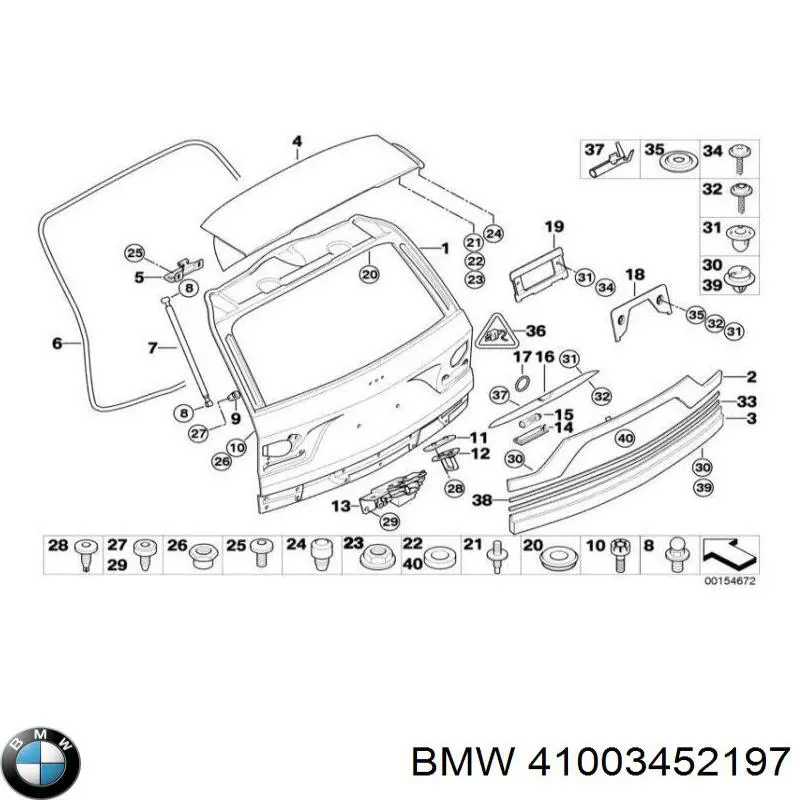 Puertas traseras BMW 41003452197 precio, desde 241,03 EUR