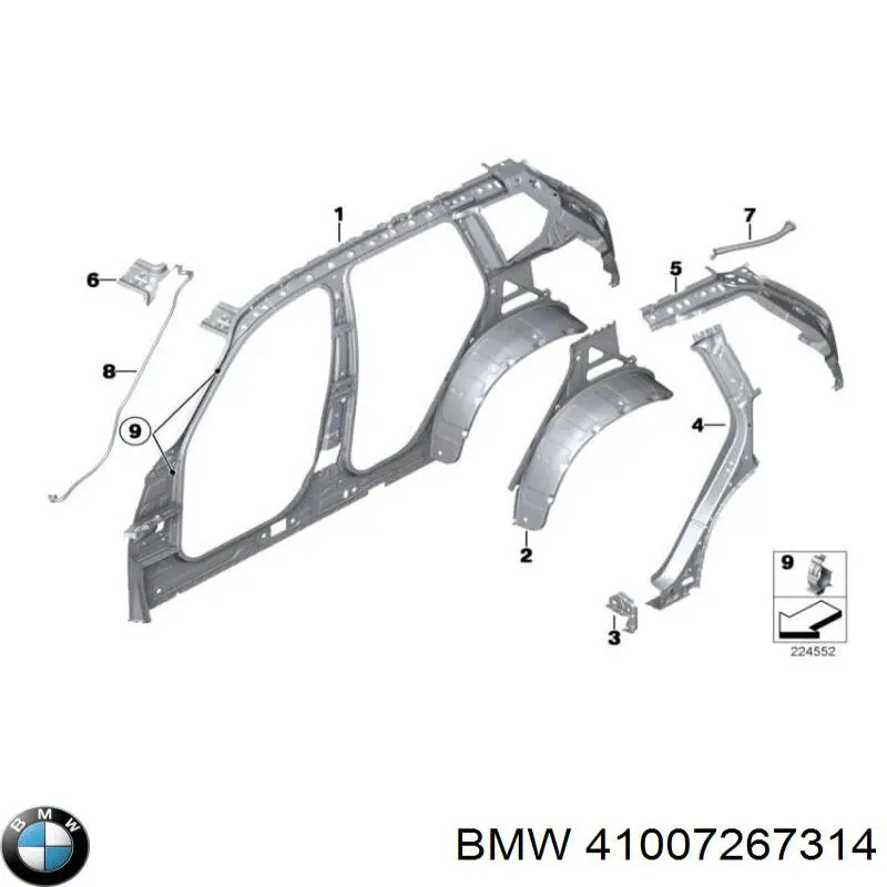 41007267314 BMW