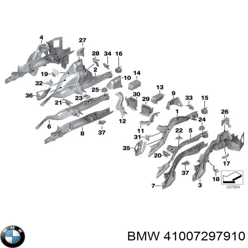 41007297910 BMW