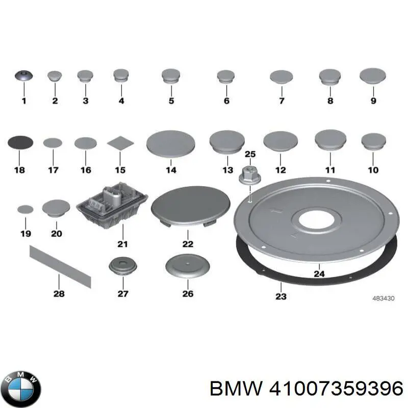 Larguero delantero derecho del bastidor BMW 41007359396 precio, desde 299,14 EUR