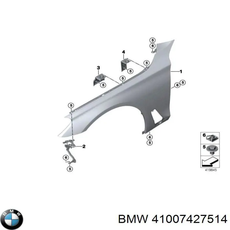 41007427514 BMW