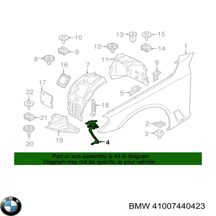 41007440423 BMW