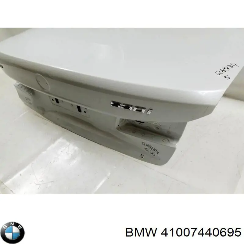 Tapa maletero BMW 41007440695