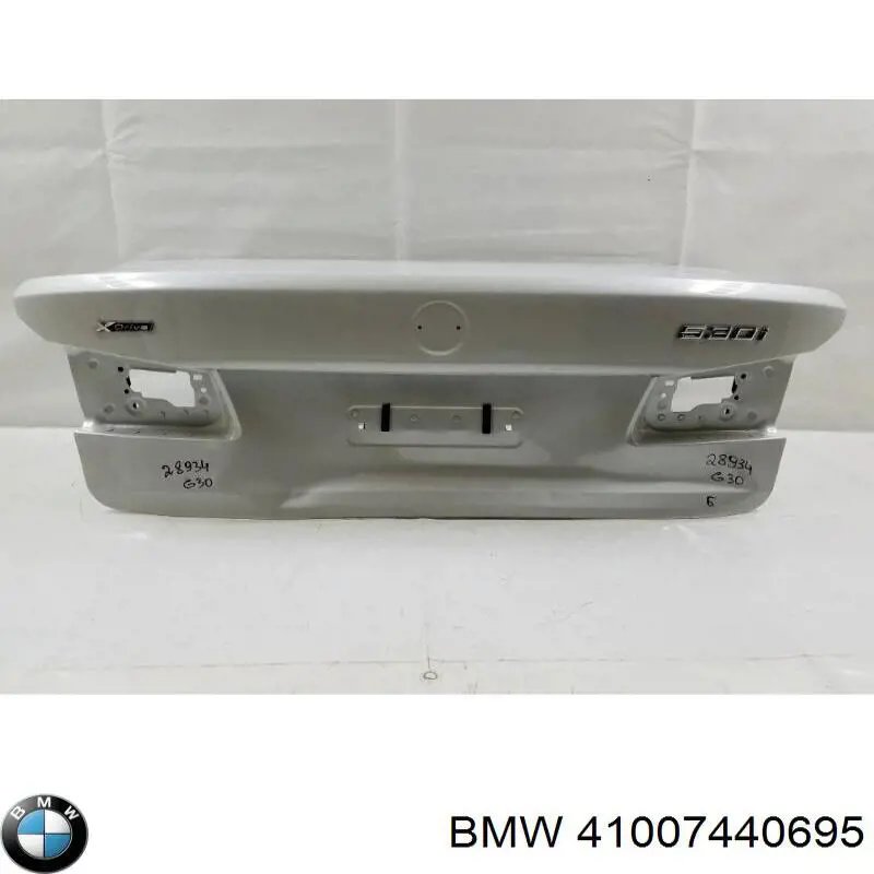 Tapa del maletero BMW 41007440695 precio, desde 1043,77 EUR